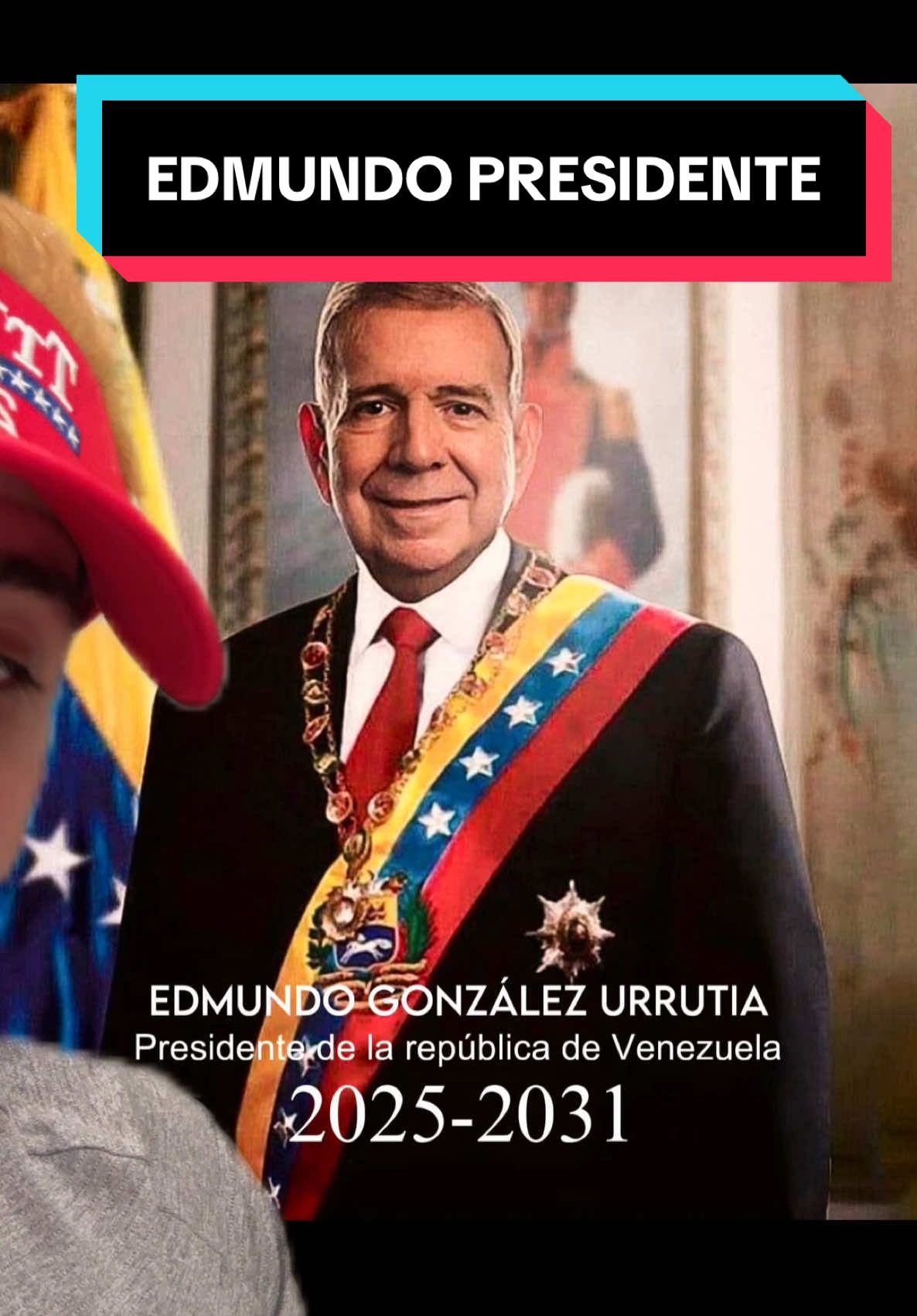 Edmundo es Presidente de Venezuela según la constitución 🇻🇪