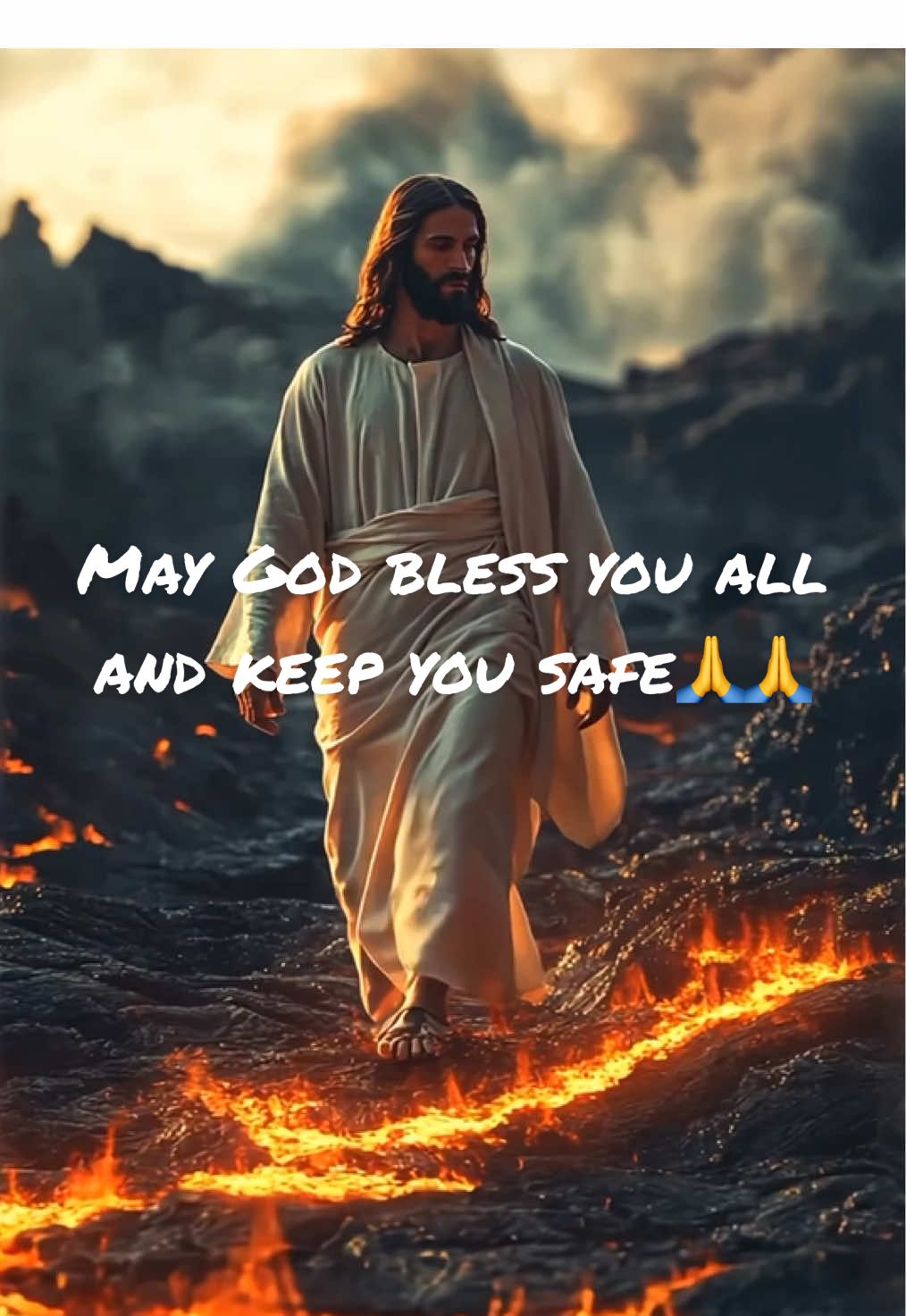 May God bless you all and keep you safe.🙏🙏🙏#jesus #christiantiktok 