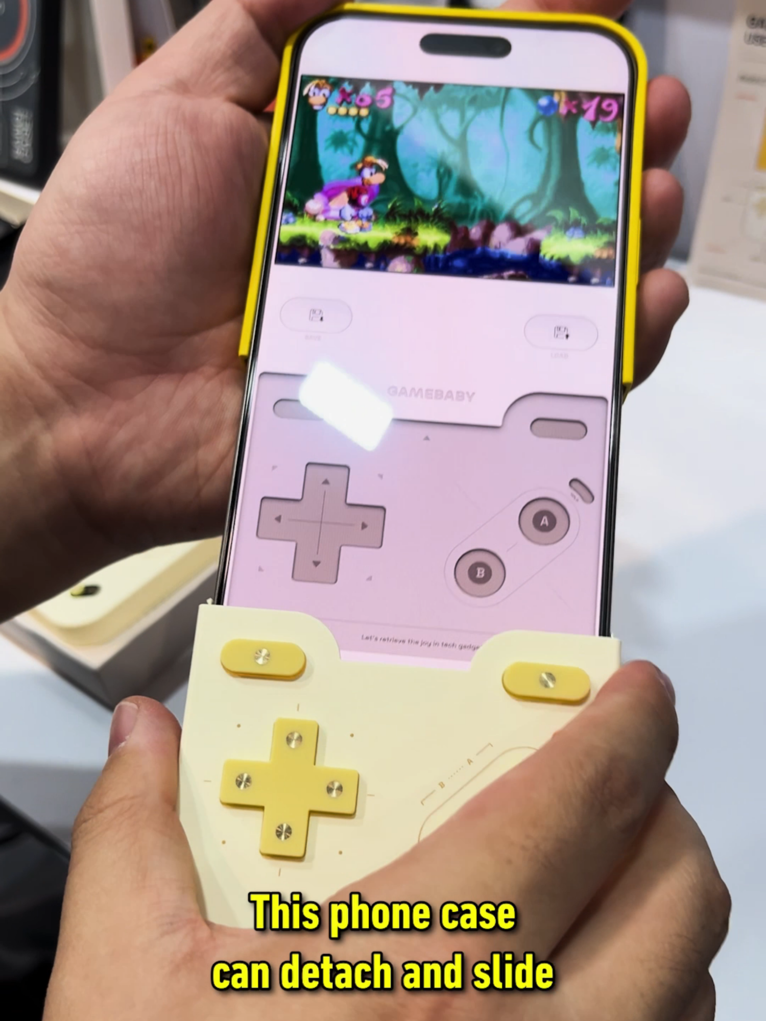 A MUST for gamers who are emulating old games on their phones. #ces2025 #gaming #gameboy #nintendo