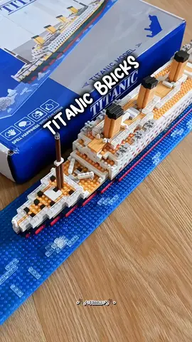 2 hari weh baru siap😭 tapi overall sangat2 puas hati bila dh siap sebab cantik dan bangga mampu siapkan😌🤙 #titanic #buildingblocks #minibricks #nanoblocks #nanobricks #collection #lego 