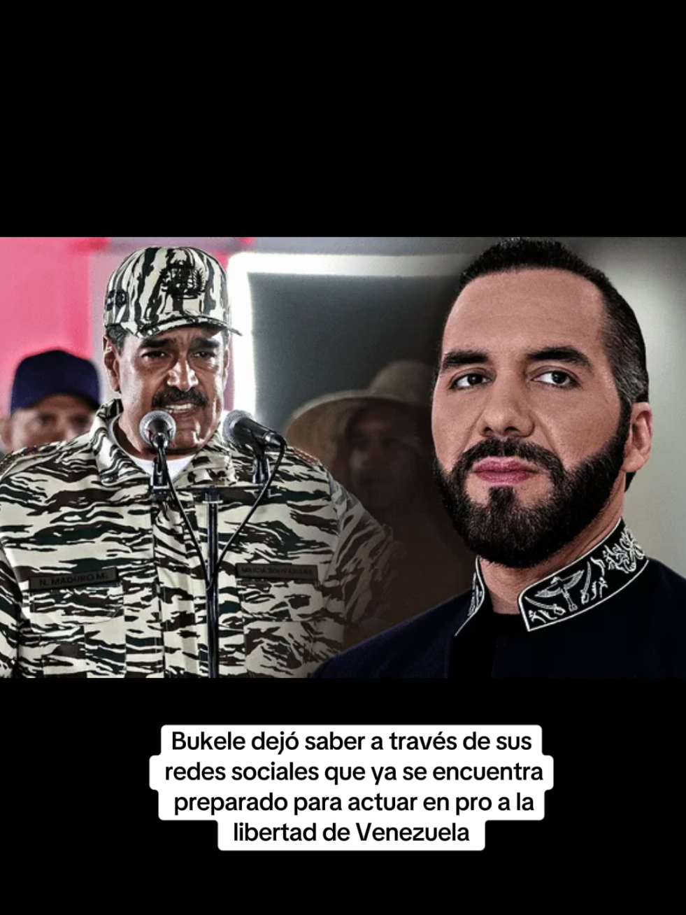 Última Hora 🚨: Bukele confirma que está dentro de Venezuela para ayudar a liberar la nación junto a María Corina y Edmundo #NoticieroVirtual #EdmundoGonzalez #MariaCorinaMachado #Bukele #NoticiasTikTok 