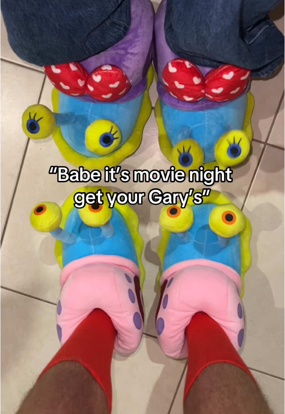 Get Gary & Snellie slippers from 👉 slippeys.com (link in bio) #slippers #spongebob 