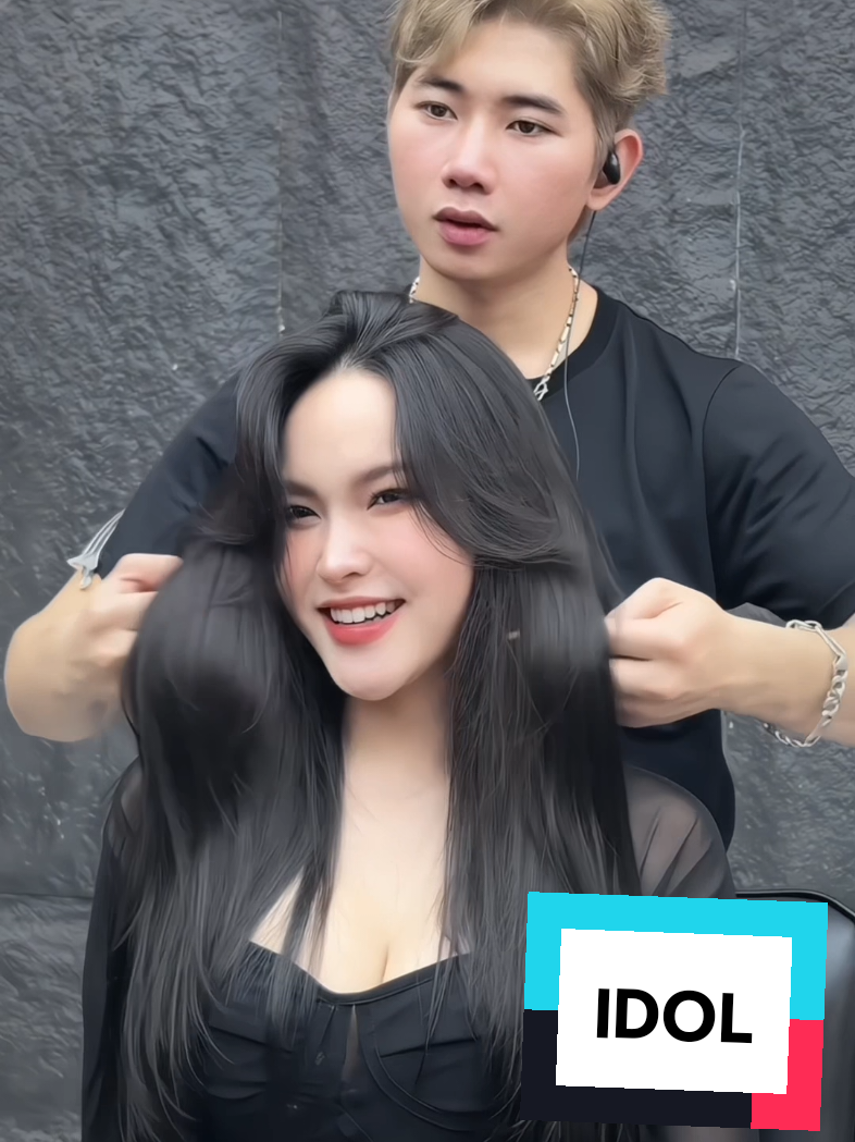 Xuân snag uốn mái cánh én phồng đỉnh cho chị idol 🤩