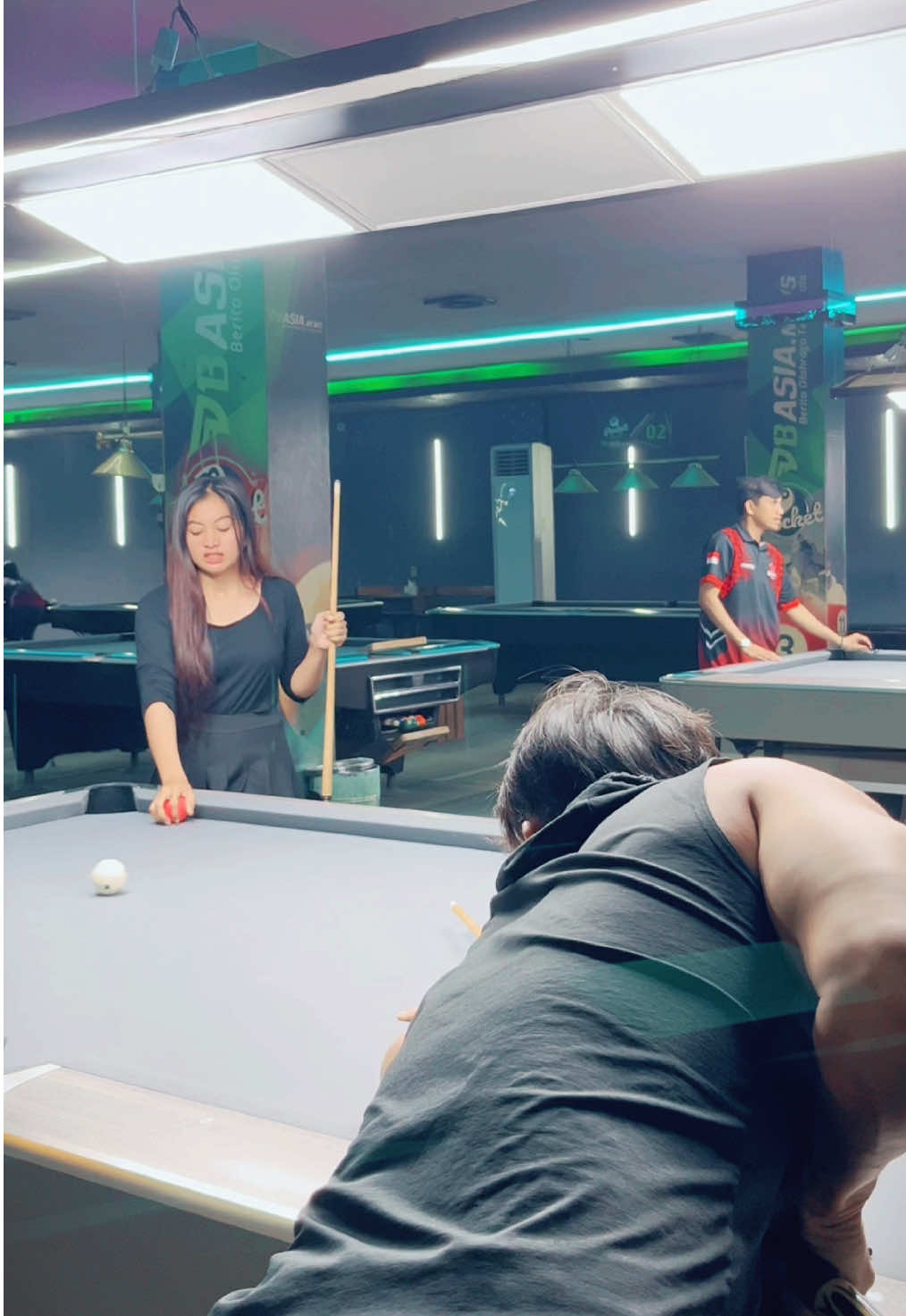 Emosi Nungguin giliran nembak ‼️🎱🤣 #billiard #bikinbaper #vjdarkprince #9ball 