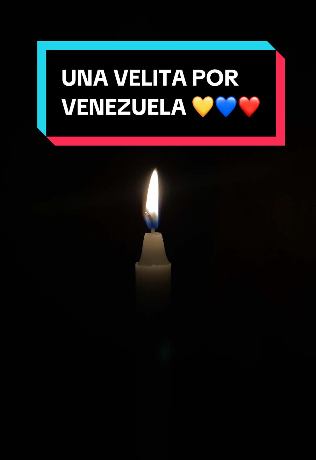 Una velita por Venezuela. 10 de Enero en Venezuela. #mariacorinamachado #venezuela🇻🇪 #noticiasvenezuela #edmundogonzalez #venezuelalibre