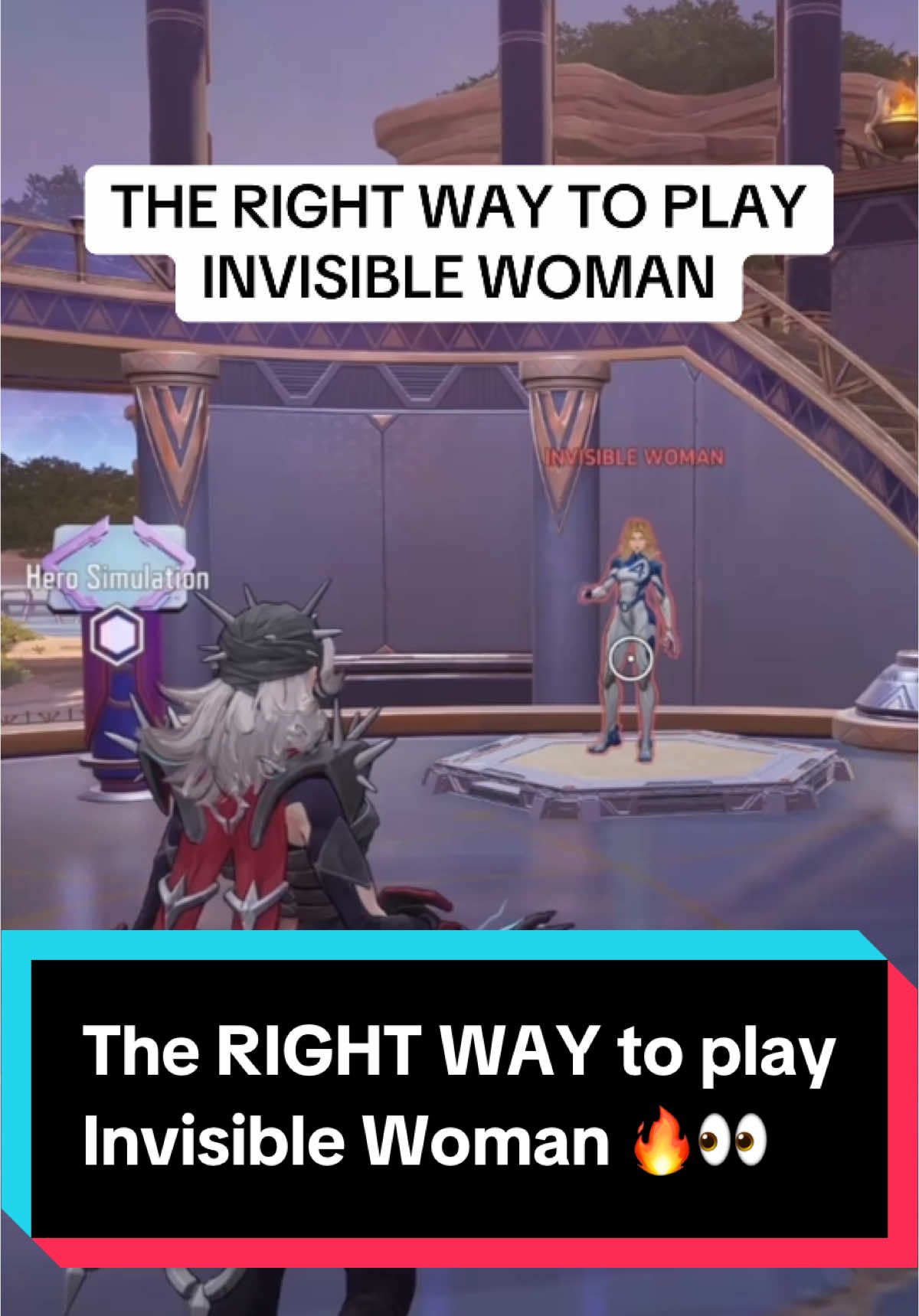 The RIGHT WAY to play Invisible Woman! #marvelrivals #marvelrivalsclips #marvelrivalsgame #invisiblewoman 