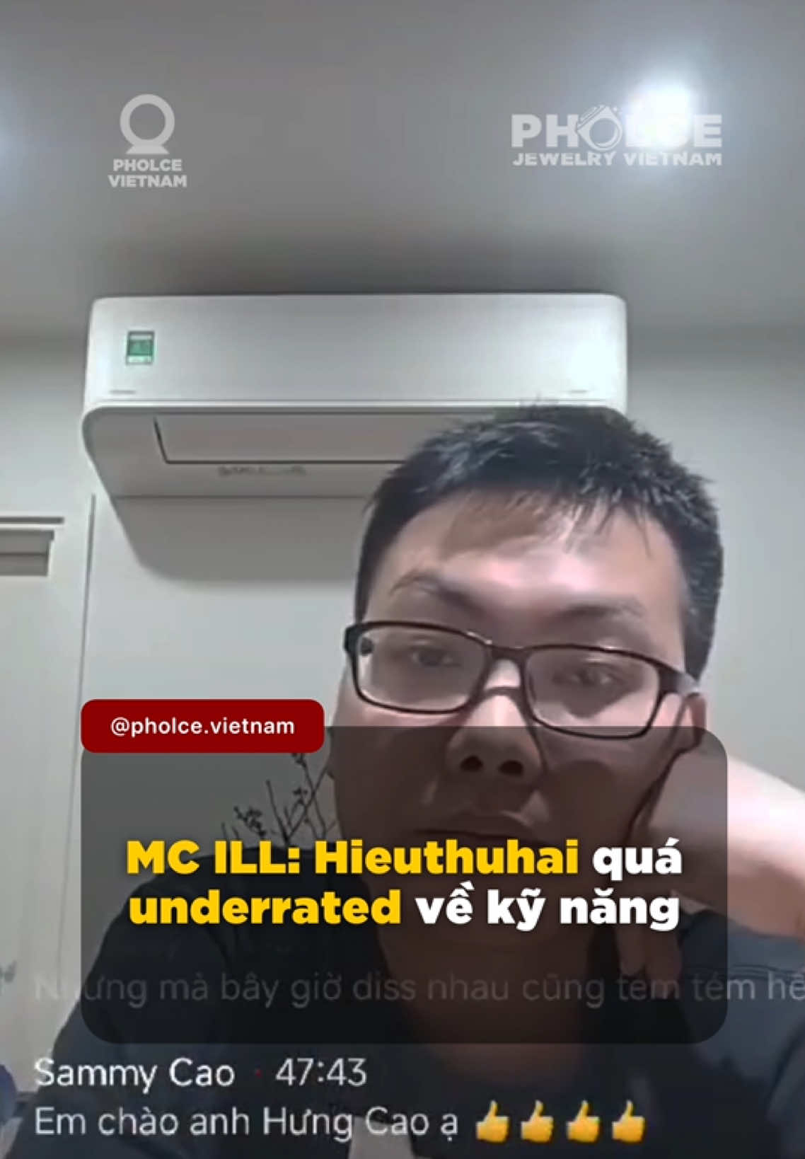 Hưng Cao nhận xét Hieuthuhai quá underrated về kỹ năng #vietrap #hieuthuhai #hungcao #mcill