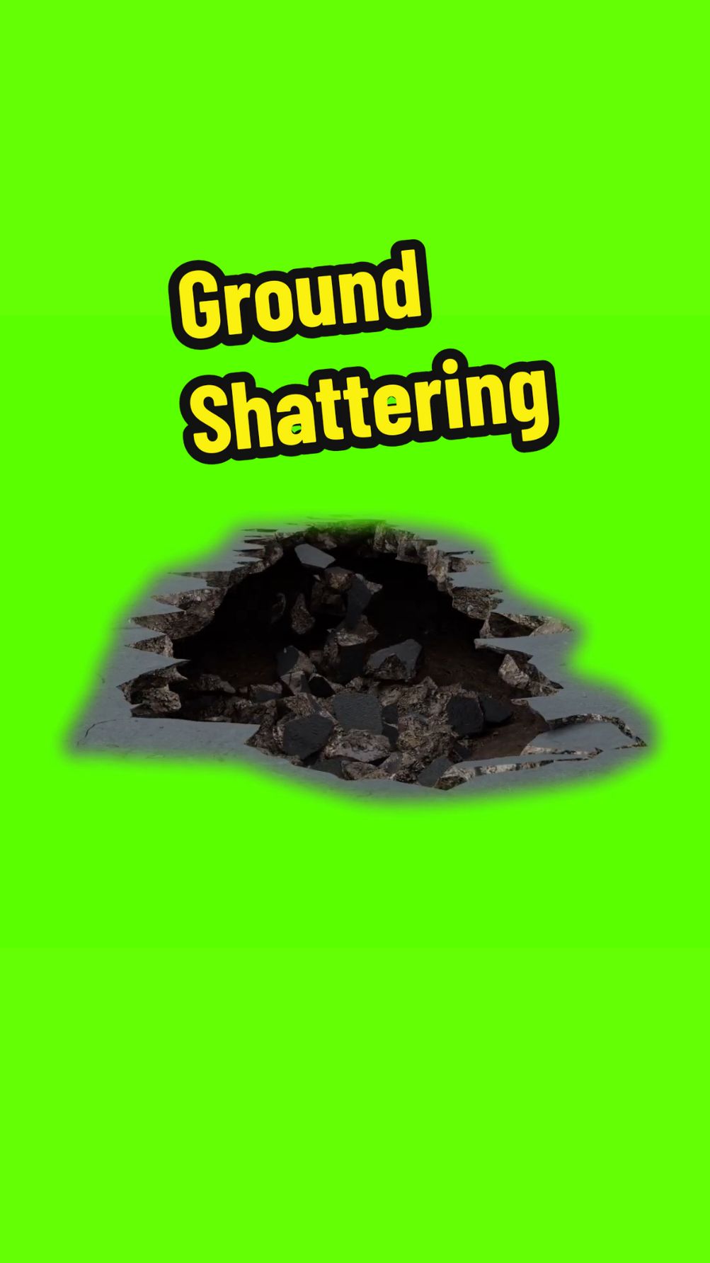 Ground Shattering #ground #fyp #pfy #foryou #greenscreeneffect #greenscreenvideo #greenscreen #greenscreenchallenge 