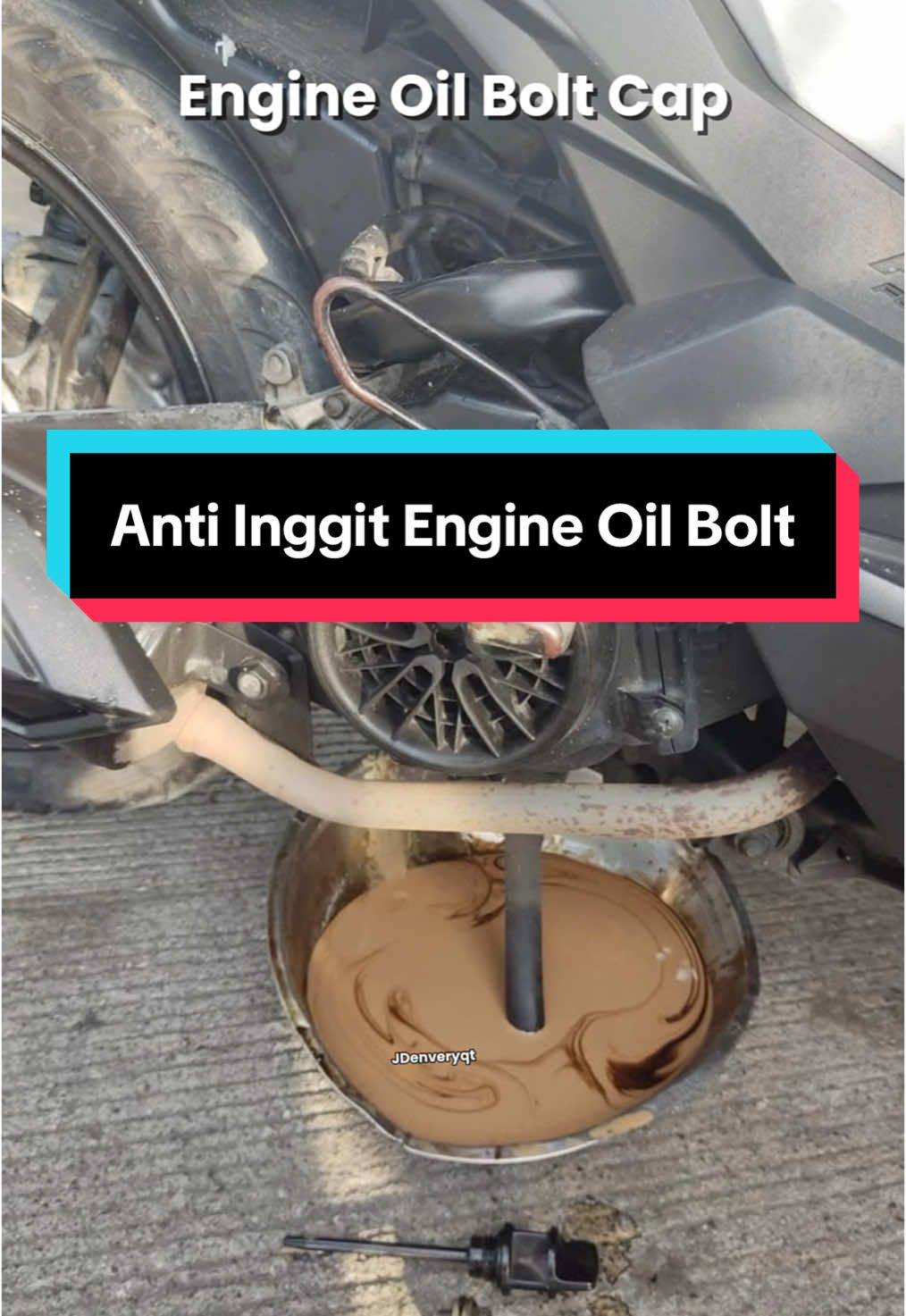 Pang iwas sa mga inggit at tolengges Engine Oil Bolt Cap CNC. Pag galit sayo wala tayo magagawa pero mas malelessen neto yung mga mag ttrip since hindi nila kayang kamayin.  #foryoupage #beatstreetmodifikasi #hondabeat #modifikasibeat #beatfimodifikasi #beatmodifikasi #CerealCerdik 