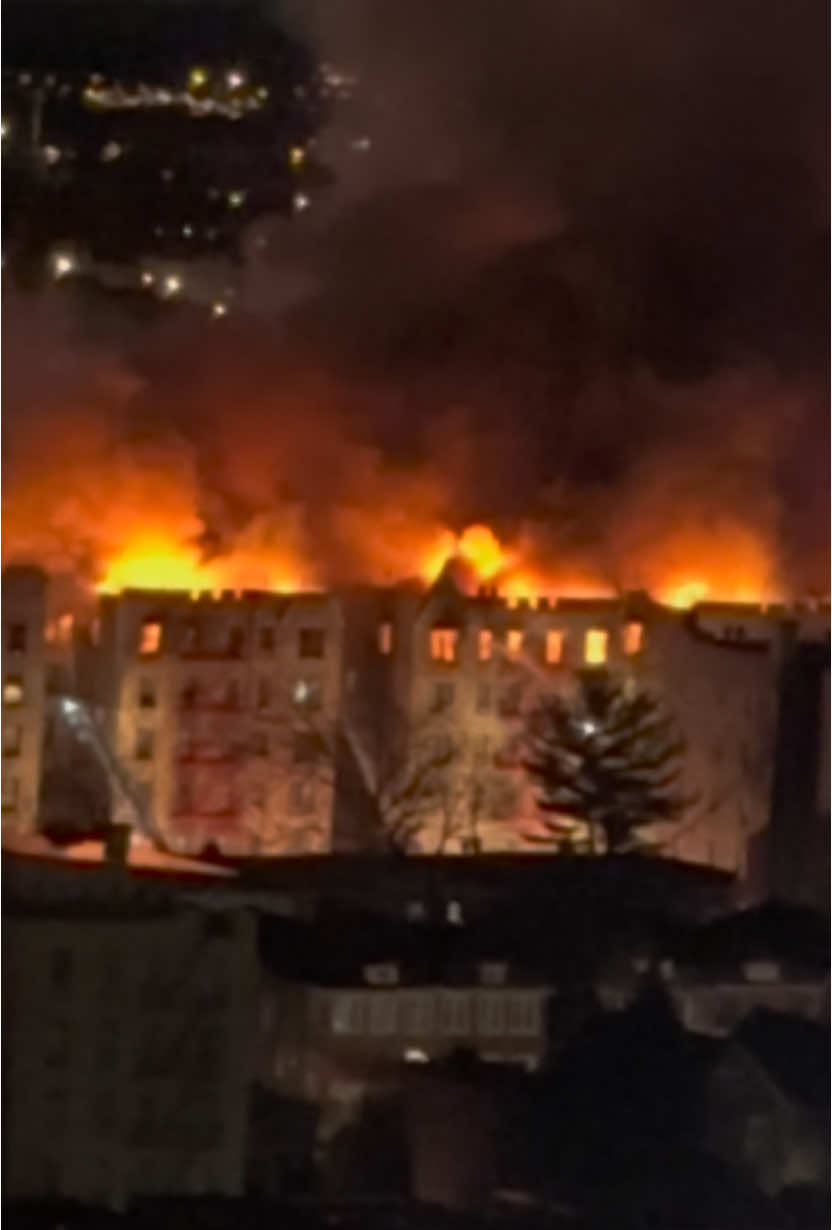 GOING ON RIGHT NOW BRONX FIRE 2910 wallace ave 3:35am friday January 10 2025 - - - #CapCut #bronxfire #bronxcollapse #fdny #nypd #fire #firefighters #pray #friday #safe #sad #nyc #building #buildingcollapse #helicopter #news #tragic 