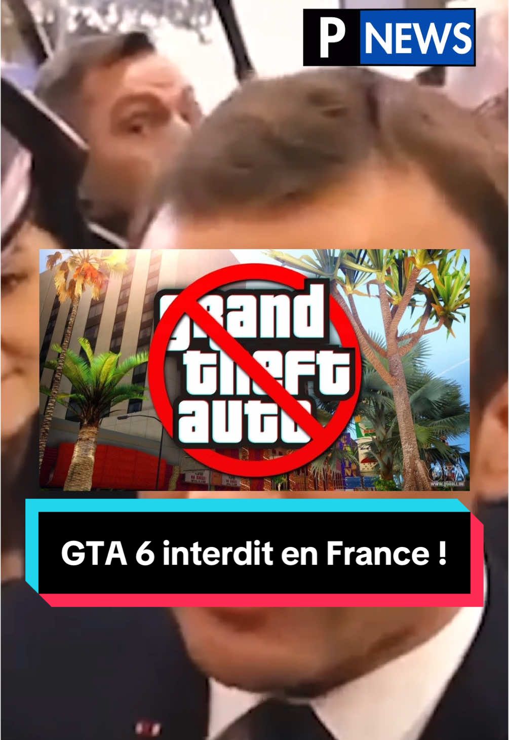 #Macron veut interdir la sortie de #GTA6 en France 🇫🇷 🎮 #emmanuelmacron #grandtheftauto #playstation5 