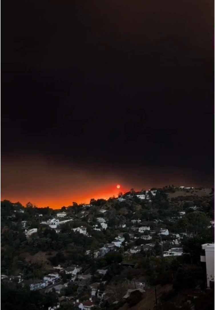 Los Angeles Wildfire 💔🇺🇸 #osangeles #wildfire #losangeleswildfire #fire #palisade #palisadesfire #california #viralditiktok 