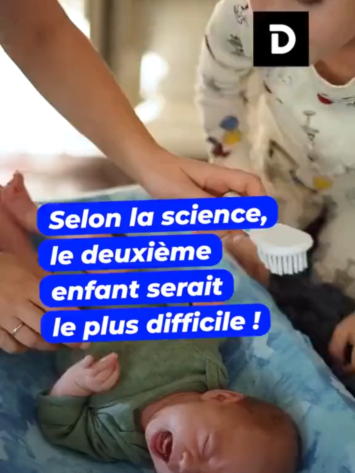 Selon la science, le deuxième enfant serait le plus difficile ! #enfant #éducation #crise