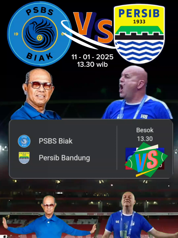 Membalas @hansensugiarto18 Gera Nobar Lur Psbs Biak vs Persib 11.01.2025 13.30wib #persib #viking #bobotoh #foryoupage #fypシ゚ #fypage #persibday 