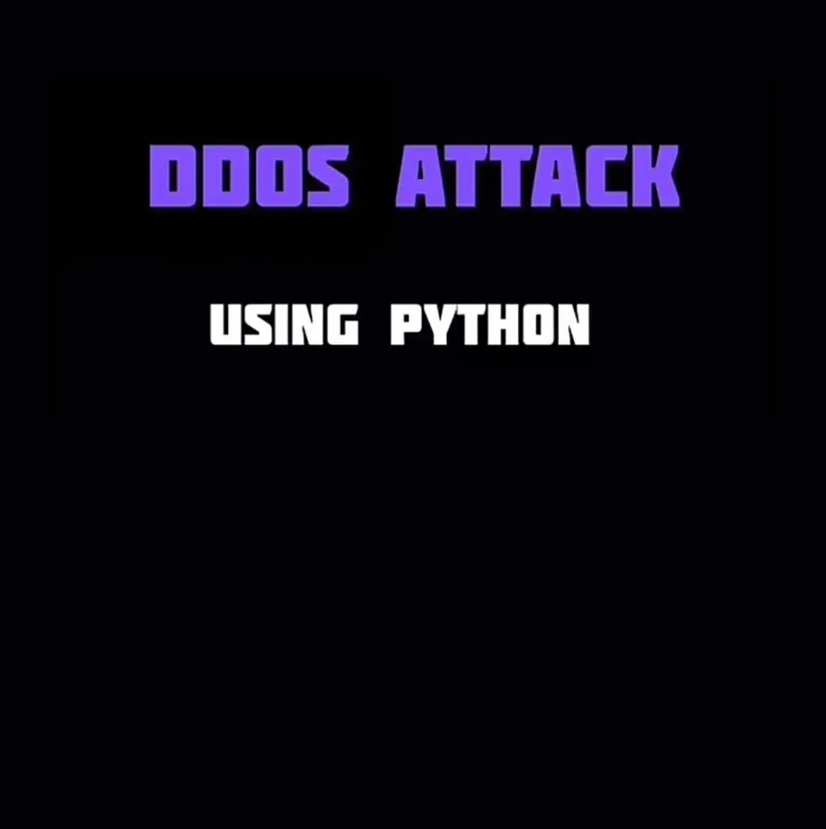 Make sure to “not” kill your school website😉 #fyp #foryou #ddos #python #website 