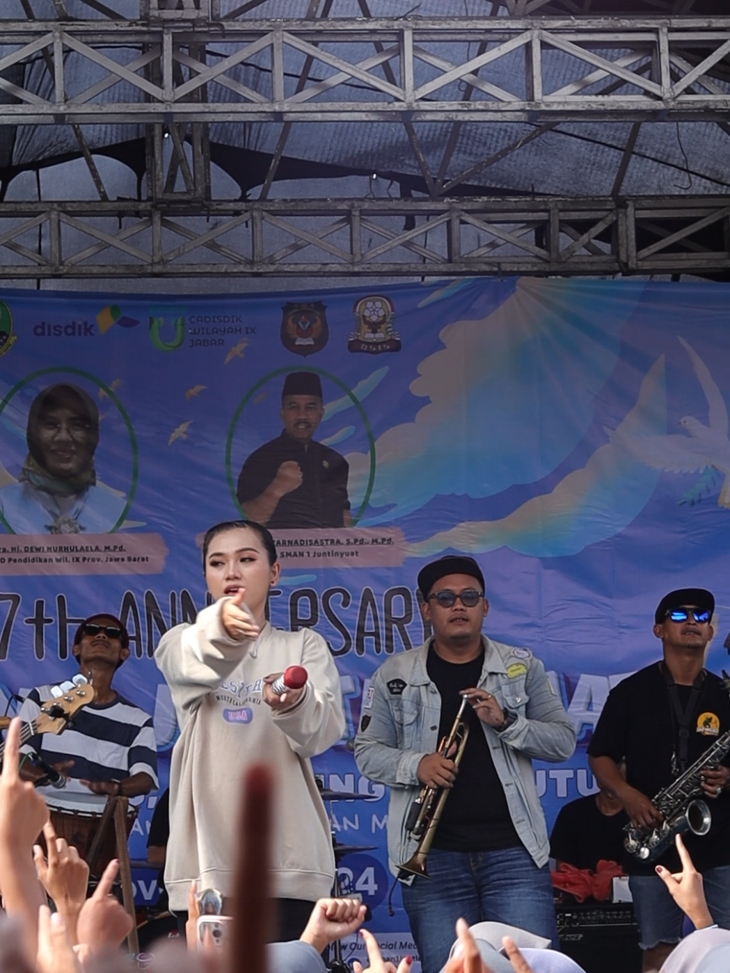 Luar biasa SMANJU 🔥  @shrprojectofficial  🏴‍☠️ #dindapuspitasari #shrproject #smanju #indramayu 