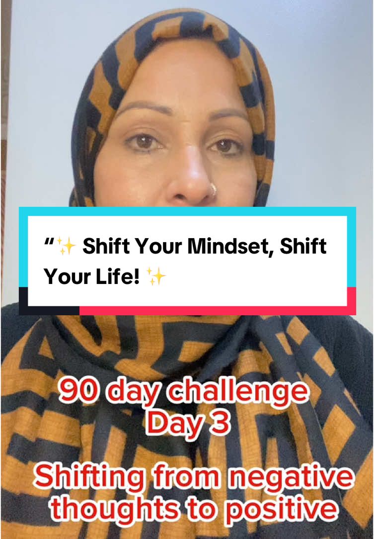 Negative thoughts holding you back? Let’s flip the script together! I’ve taken on a 90-day challenge to show up daily with fresh topics to inspire, motivate, and help YOU grow. 🌟 This journey isn’t just about mindset—it’s about building a better life, and it’s all connected to my digital marketing business. I’m here to prove that when you work smarter, not harder, the possibilities are endless. 🚀 Join me every day as we learn, grow, and take steps toward financial independence and freedom! Are you ready to change your life? Let’s do this together. 💪 👉 Stay tuned, and if you’re curious about how I’m building this business from home, message me to learn more! 📩 #MindsetShift #90DayChallenge #DigitalMarketingJourney #PositiveVibesOnly #LearnAndGrow”