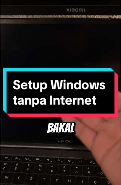 Setiap kali Setup Windows yang wajib pake Microsoft Account. Linux dan MacOS jadi keliatan lebih menarik. . #windows #setup #pc #windows11 #microsoft #laptop #axioo 