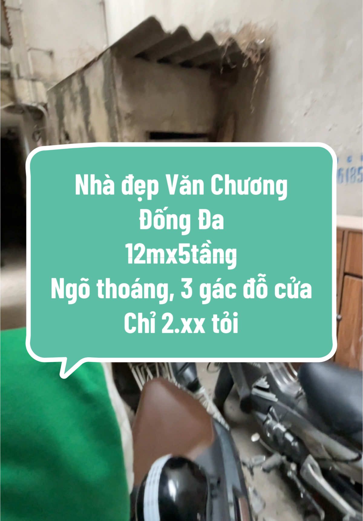 Nhà đẹp Văn Chương - Đống Đa, 12mx5tầng chỉ 2.xx tỏi. Ngõ thoáng, ba gác đỗ cửa. #nhadephanoi #hanoi #xuhuong #dongda 