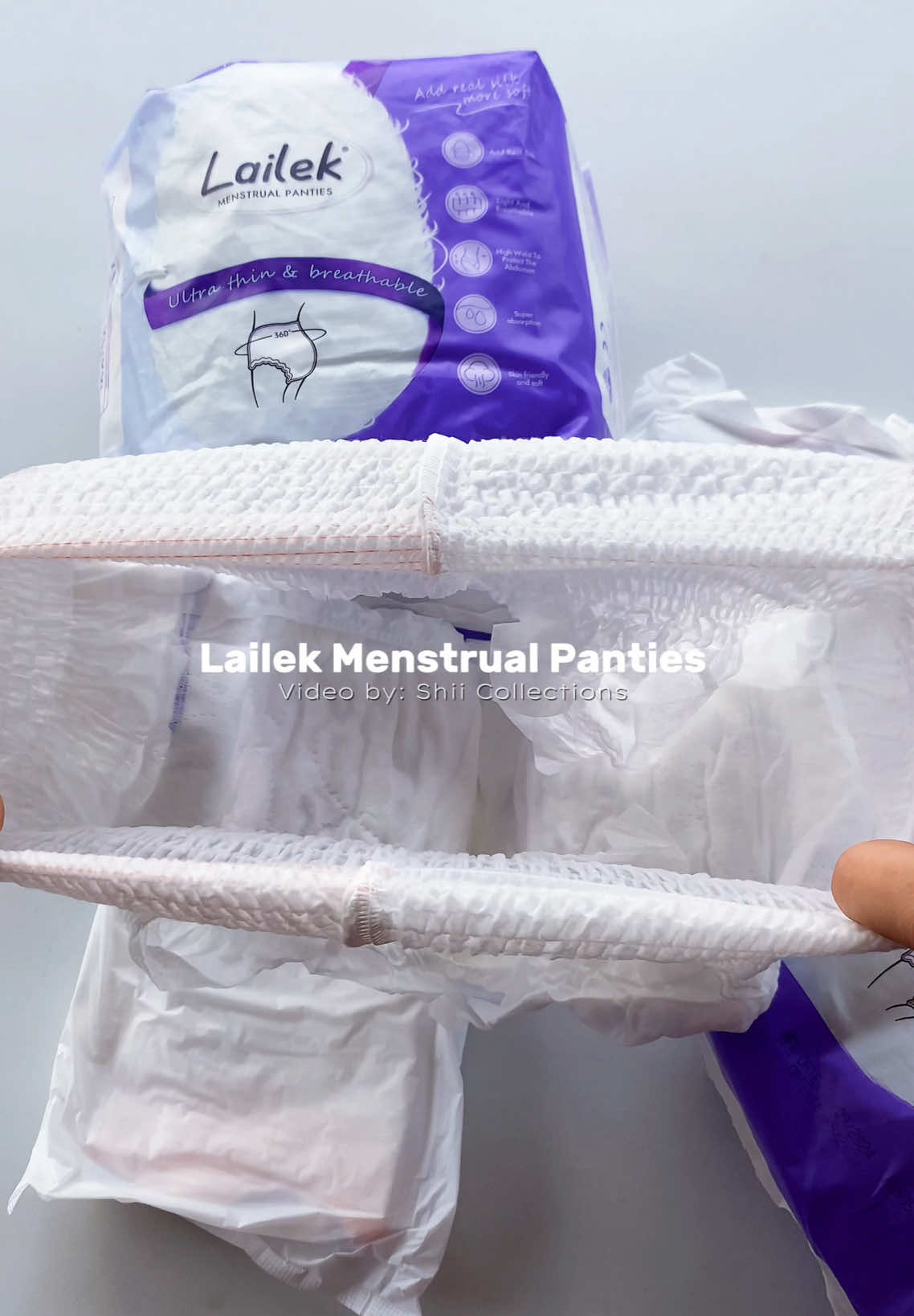 BUY HERE➡️@Shii Collections⬅️ Leilek Menstrual Pants/Panties para sa malalaka ang dalaw mens napkin #napkin #menstrualpant #menstrualpanties #lailekmenstrualpant