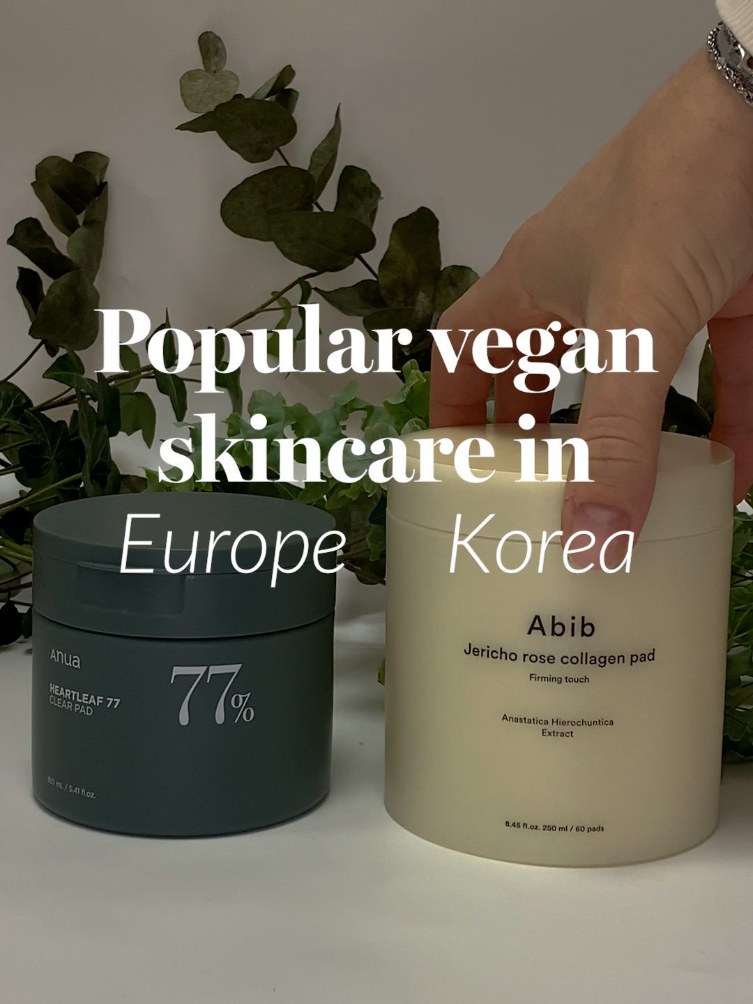 Popular vegan skincare in Europe VS Korea! Which one do you prefer? 👇Products below👇 Pad 🇪🇺ANUA Heartleaf 77% Clear Pad 🇰🇷ABIB Jericho Rose Collagen Pad Firming Touch Toner 🇪🇺ANUA Heartleaf 77% Soothing Toner 🇰🇷TORRIDEN DIVE-IN Low Molecule Hyaluronic Acid Toner Serum 🇪🇺SKIN1004 Madagascar Centella Ampoule 🇰🇷TORRIDEN Balanceful Cica Serum Moisturizer 🇪🇺PURITO SEOUL Mighty Bamboo Panthenol Cream 🇰🇷ROUND LAB Birch Juice Moisturizing Cream