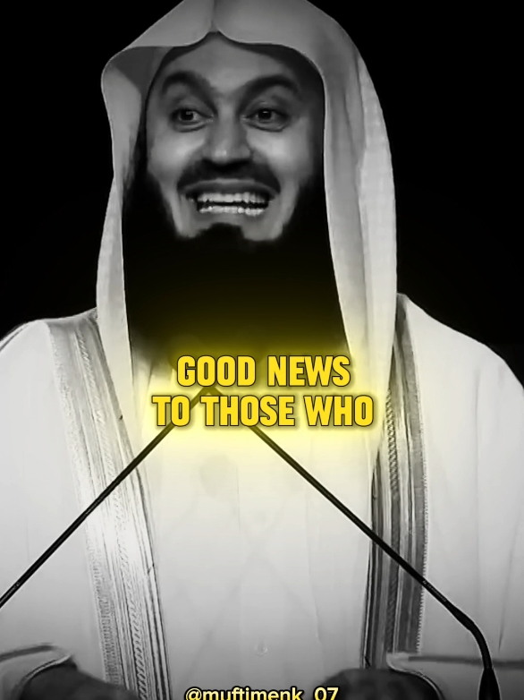 good news to those who chose by Allah ..!!!! #muftimenk_07 #motivational #wiseword #muftimenk #motivationalspeech #fypシ #islamicspeech #inspiration 