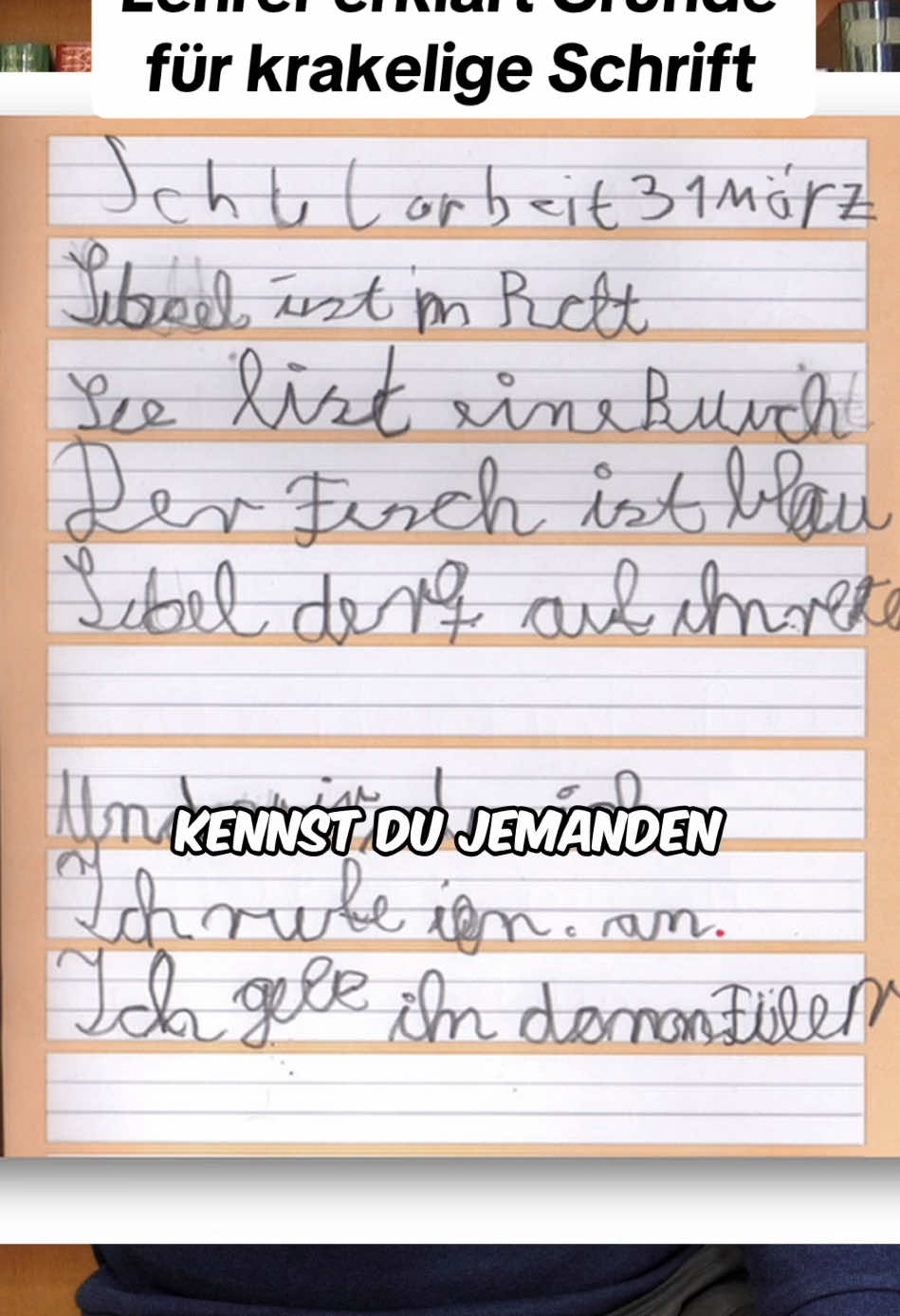 Lehrer erklärt Gründe für krakelige Schrift in der Schule #Lehrer #schule #erfolg #winkelfehlsichtigkeit #mkh #mkhaase #binokularevollkorrektion #heterophorie #stereosehen #sehschärfe #fixation #lernenlernen #bildungssystem #schulebelike #lernenmachtspaß #erfolgreichekinder #elternmachenerfolgreichekinder #fy #fyp #fyppppppppppppppppppppppp #CapCut 