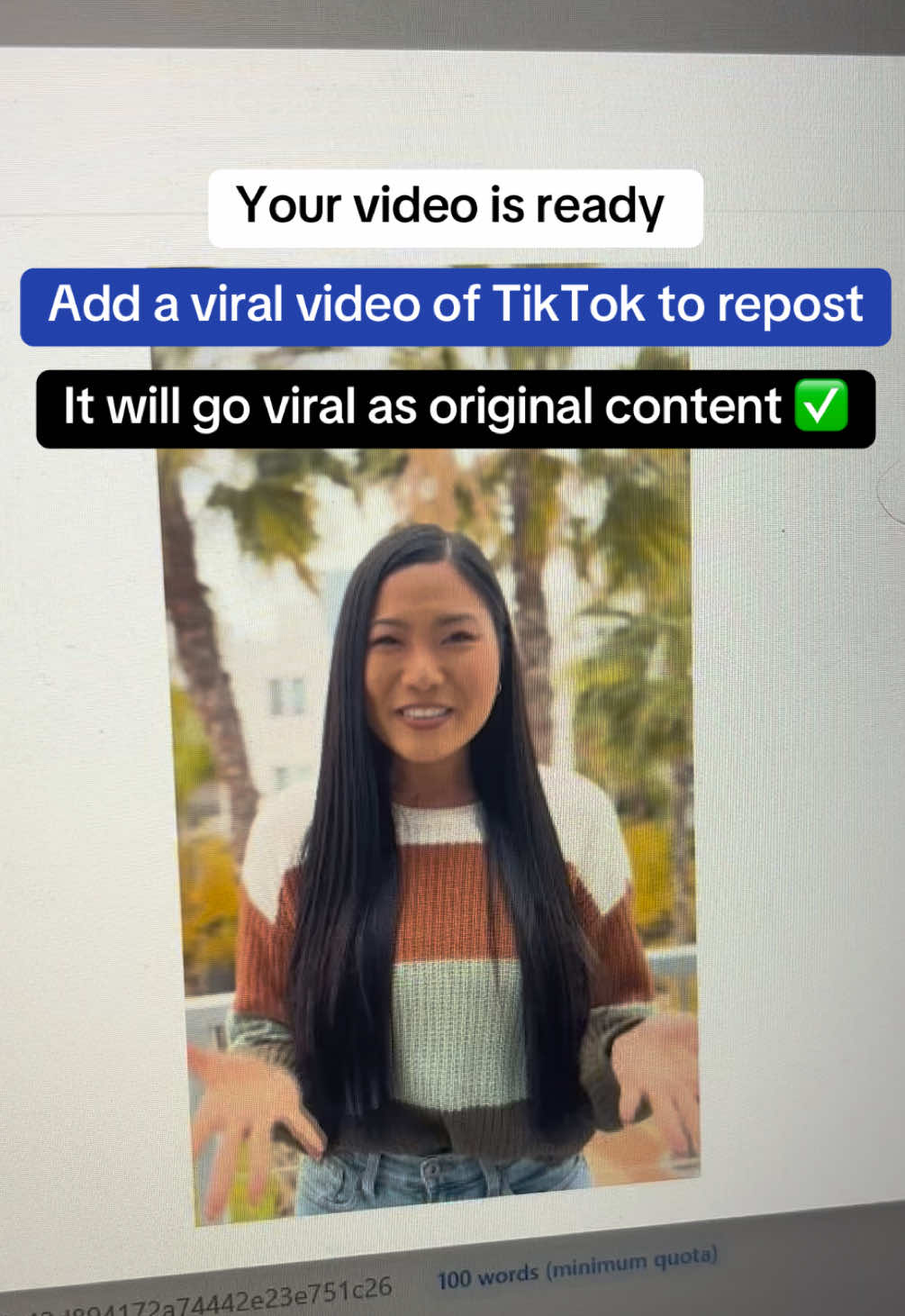 Easiest way to create original content 🔥 #ai #aitools #contentcreation #contentcreation #faceless #tiktokautomation #youtubeautomation 