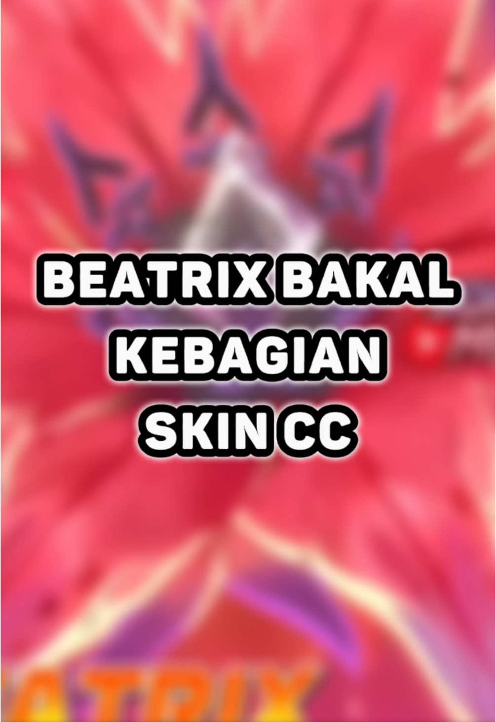 Akhirnya Beatrix Akan Mendapatkan Skin Collector! #mlbb #mobilelegends 