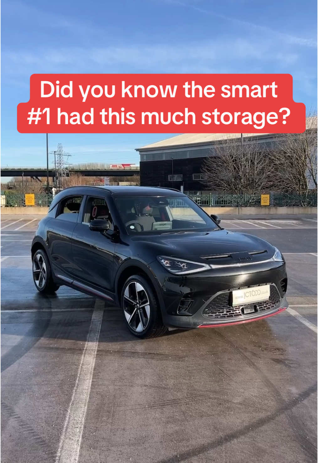 Storage options are endless in the smart #1, so you never have to worry about fitting all of your essentials in!🚗 #JCT600 #smart #smarthashtag1 #hashtag1 #ev #electriccars #carstorage 