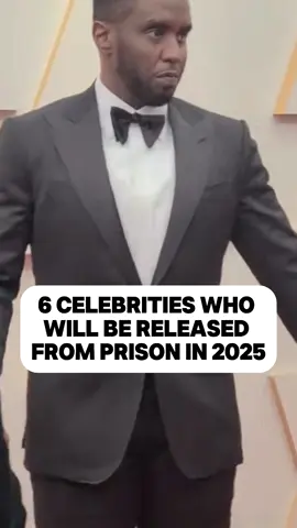 6 Celebrities Who Will Be Released from Prison in 2025 #fyp #hollywood #celebritynews #yfnlucci 