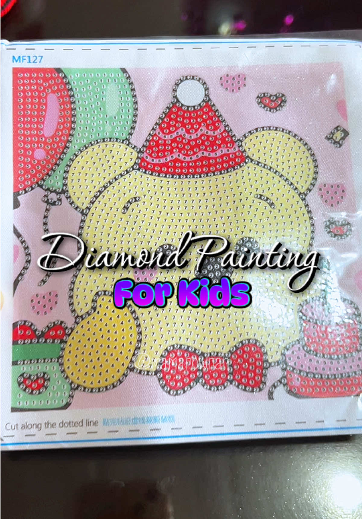 Kiddos will love it!! Easy to do and a great fun activity 💗 #diamondpainting #numberpainting #canvasdiamondpainting #diamondpaintingaddict #diamondpaintingforkids #kidsactivities #kidsoftiktok #toysforkids #fyp 