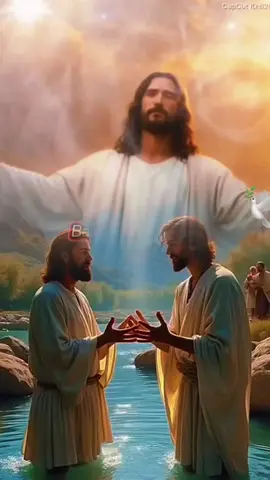 #CapCut Lectura del santo Evangelio según San Lucas 3, 15-16. 21-22 En aquel tiempo, el pueblo estaba expectante, y todos se preguntaban en su interior sobre Juan si no sería el Mesías, Juan les respondió dirigiéndose a todos: «Yo os bautizo con agua; pero viene el que es más fuerte que yo, a quien no merezco desatarle la correa de sus sandalias. Él os bautizará con Espíritu Santo y fuego». Y sucedió que, cuando todo el pueblo era bautizado, también Jesús fue bautizado; y, mientras oraba, se abrieron los cielos, bajó el Espíritu Santo sobre él con apariencia corporal semejante a una paloma y vino una voz del cielo: «Tú eres mi Hijo, el amado; en ti me complazco».#micantoesunaoracionparaDios #elbautismodelsenor 