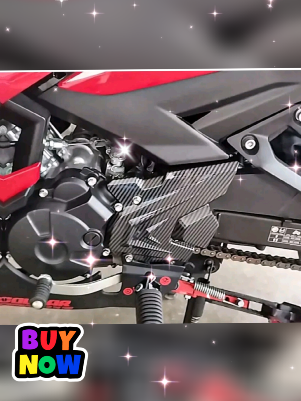 Y15ZR Y16ZR FRONT SPROCKET COVER CARBON YAMAHA Y15 V1 V2 Y16 Motorcycle Accessories #beli #klik #bagkuning #fyppppppppppppppppppppppp #tiktoktop #shopnow 