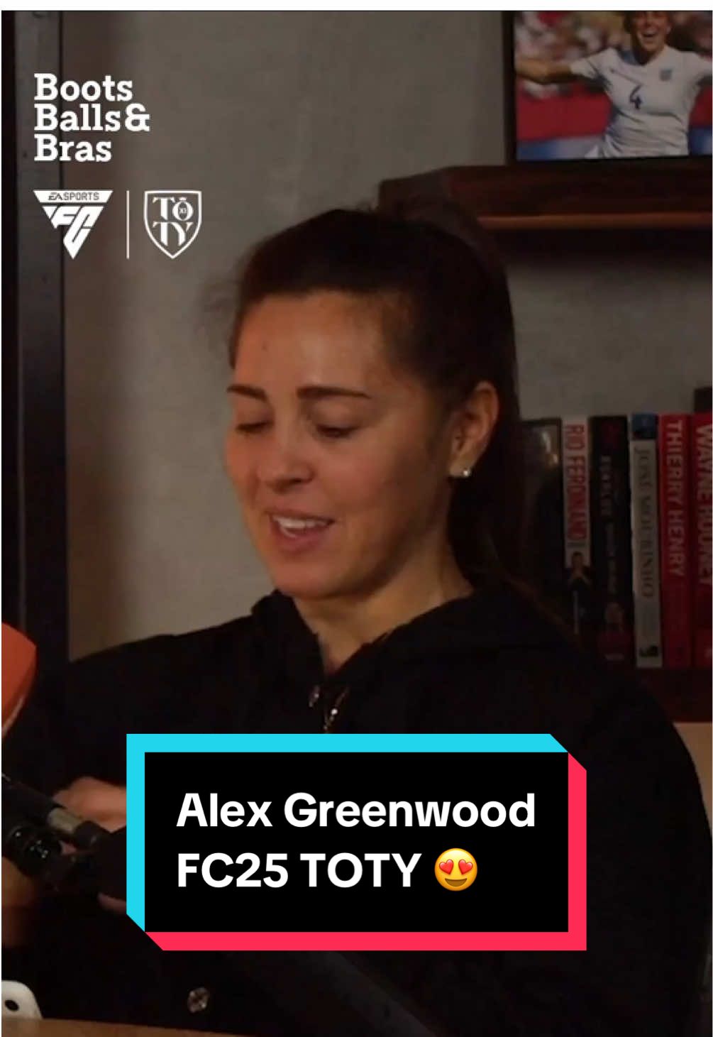 Alex Greenwood for our FC25 TOTY Centre Half! Who’s with Fara on this one? 😁 🎙️ New Episode NOW LIVE on our YouTube and audio channels.  #fc25 #TOTY #fyp #football
