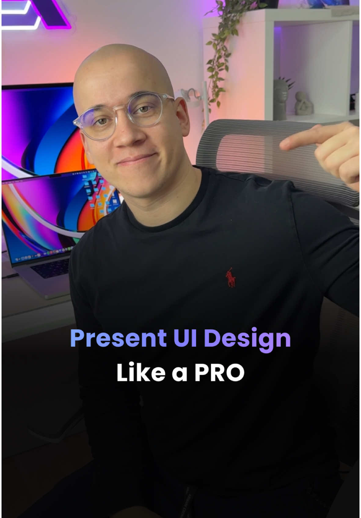 This is how to present UI design like a PRO! 😎 🚨 This Sunday new web design course comes out! #ui #ux #uxdesign #uidesigner #uitrends #uidesign #userinterface #appdesign #uiinspiration 