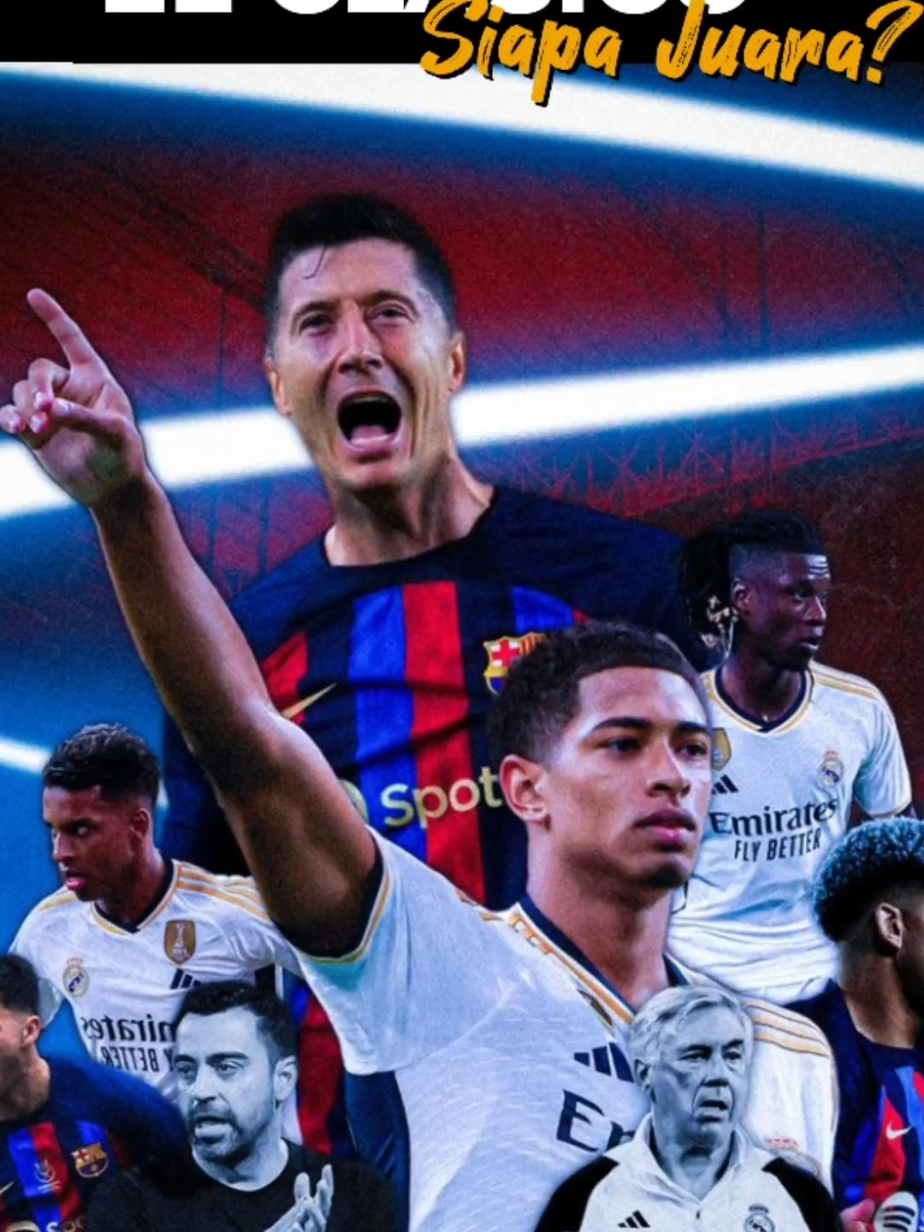 El Clásico Panas! Real Madrid vs Barcelona di Final Piala Super Spanyol 2025!#ElClasico#RealMadrid#Barcelona#PialaSuperSpanyol#SuperCup2025#BeritaBola#SepakBola#ShortsSepakBola#FootballNews#TiktokBola