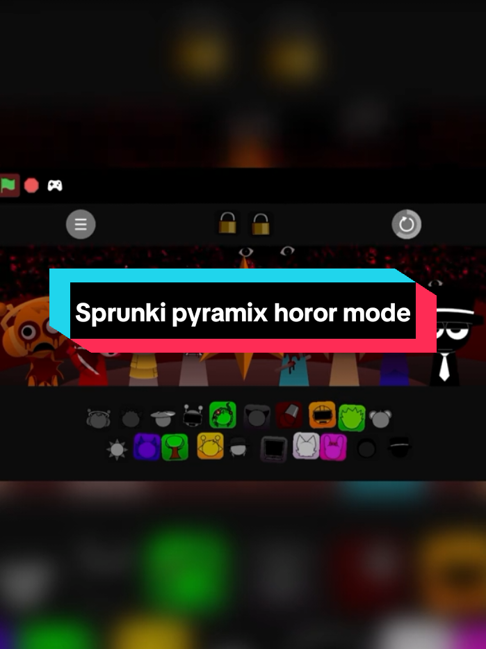 Sprunki pyramid/paramixed #Sprunki#Incredibox#sprunkimod