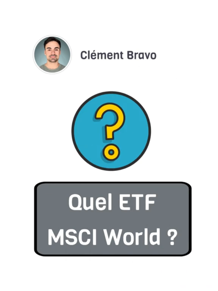 Quel ETF World choisir sur PEA ? #investissementt#bourse#revenupassif#investisseurs