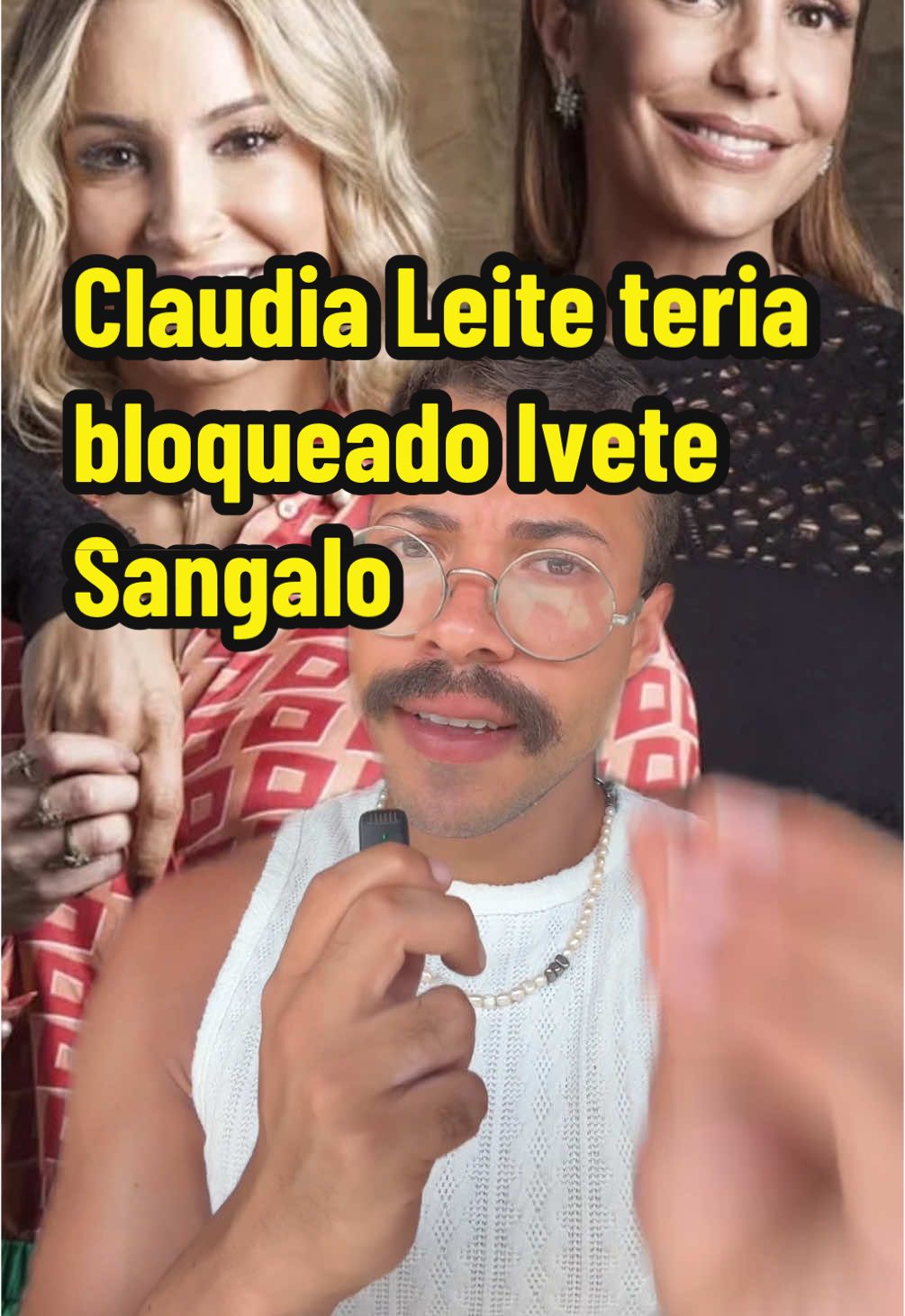 Claudia Leitte teria bloqueado Ivete sangalo de acordo com a revista veja #claudialeitte #ivetesangalo #fofoca #guilhermerisone 