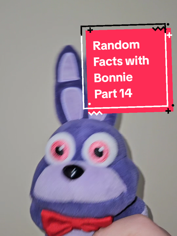 Random Facts with Bonnie Part 14 #fnaf #bonnie #skeletorfacts #funny 