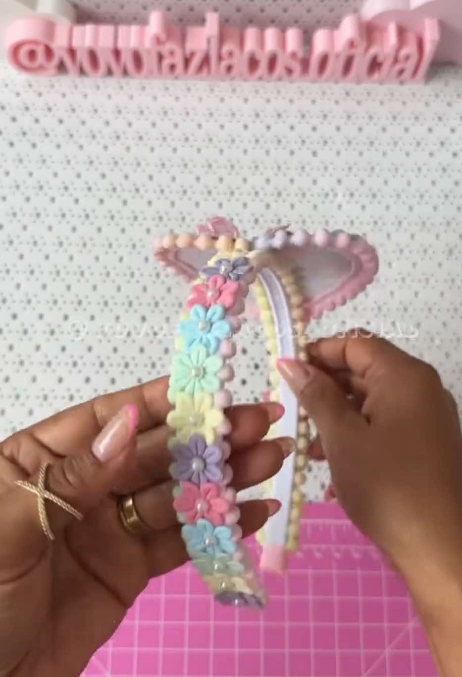 Sextouuuuu!!!🌸🌸🌸 #dica #tips #laco #DIY #lazosparaniñas #lazos #dica #tips ##lacofacil #crafts #ribbon #artesanato 