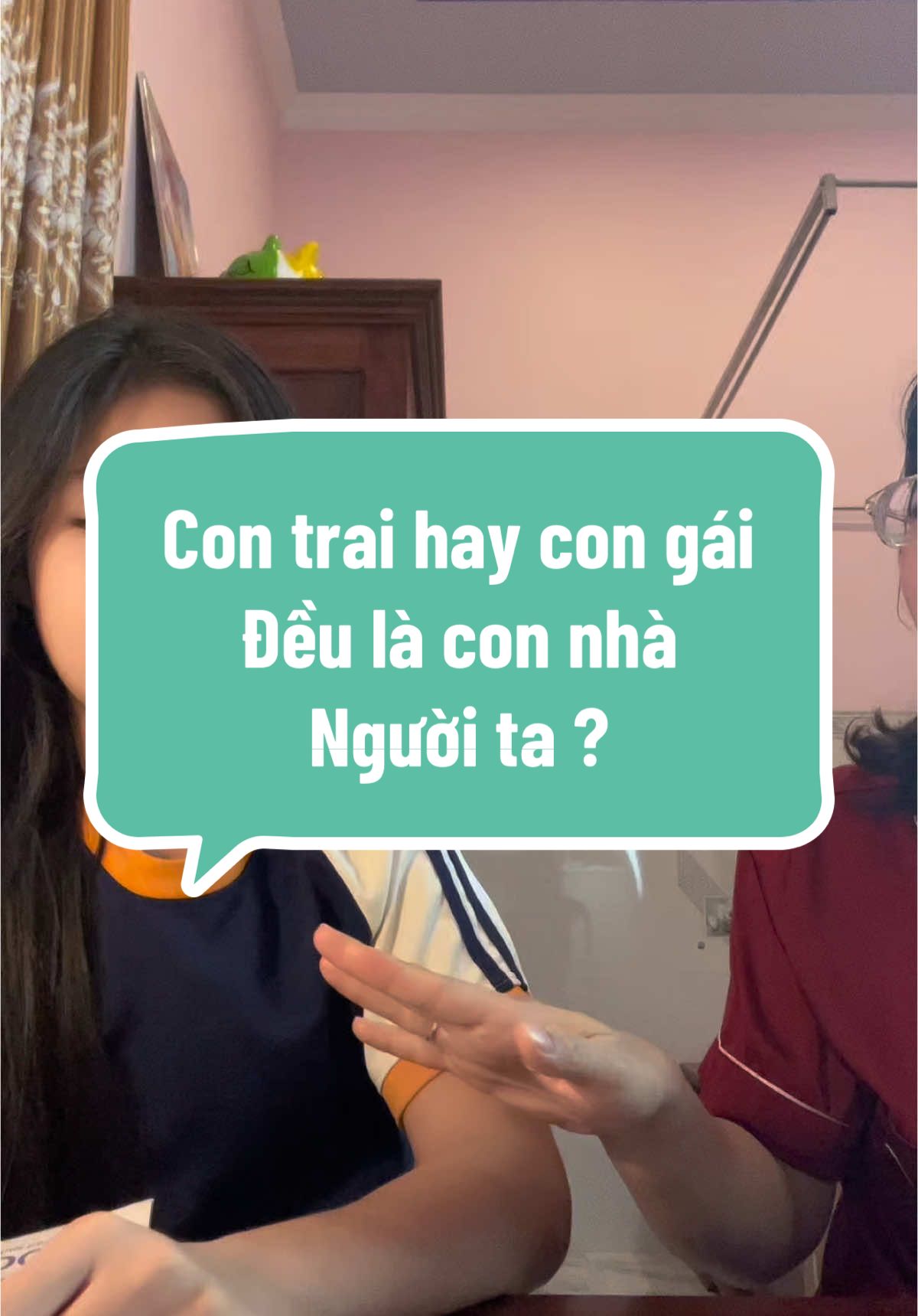 Con trai hay con gái đều con nhà người ta đúng hay không?#chiptinbong #LearnOnTikTok #congai #nănglượngtíchcực #contrai #cuplelove #xuhướng #trend 