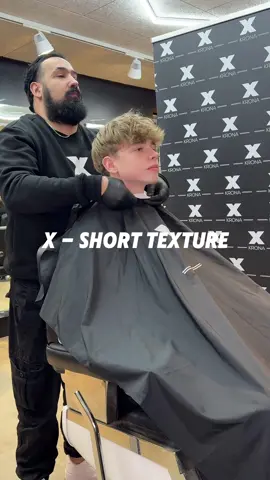 X-short texture #viral🔥 #croptextured #danmark #hairstyle #2025 #hairtrends2025 