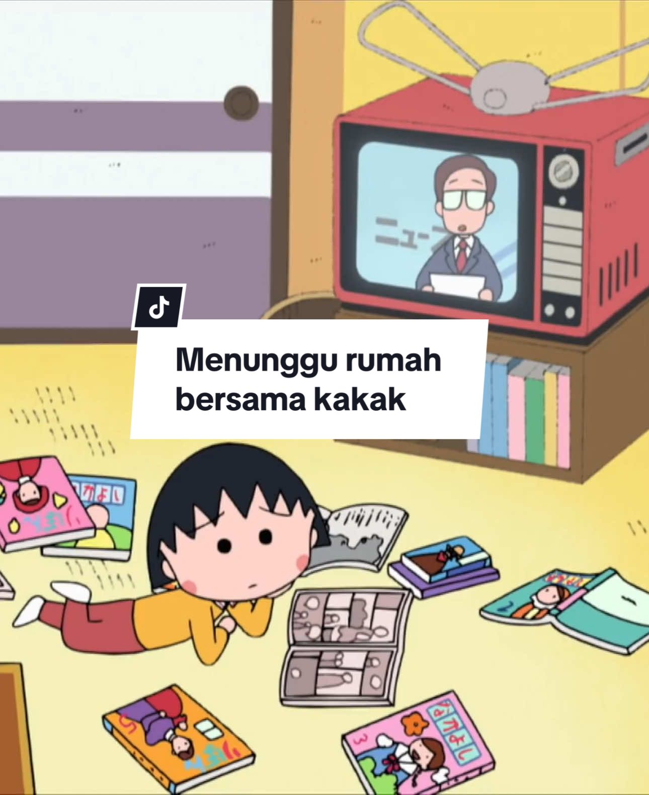 Chibi Maruko Chan - Menunggu rumah bersama kakak #maruko #marukochan #chibimarukochan #marukobahasaindonesia #fyp #fyppppppppppppppppppppppp 