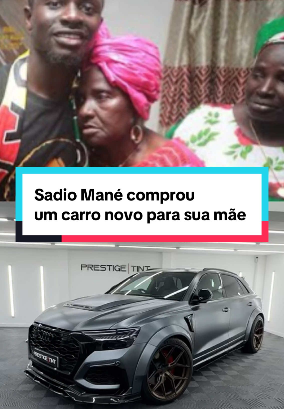 Sadio Mané comprou um carro novo para sua mãe!#futebol #futebolbrasileiro #CapCut 