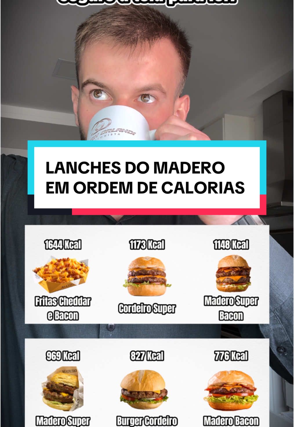 Qual próximo local você quer ver por aqui? #madero #calorias #dieta #nutristephan