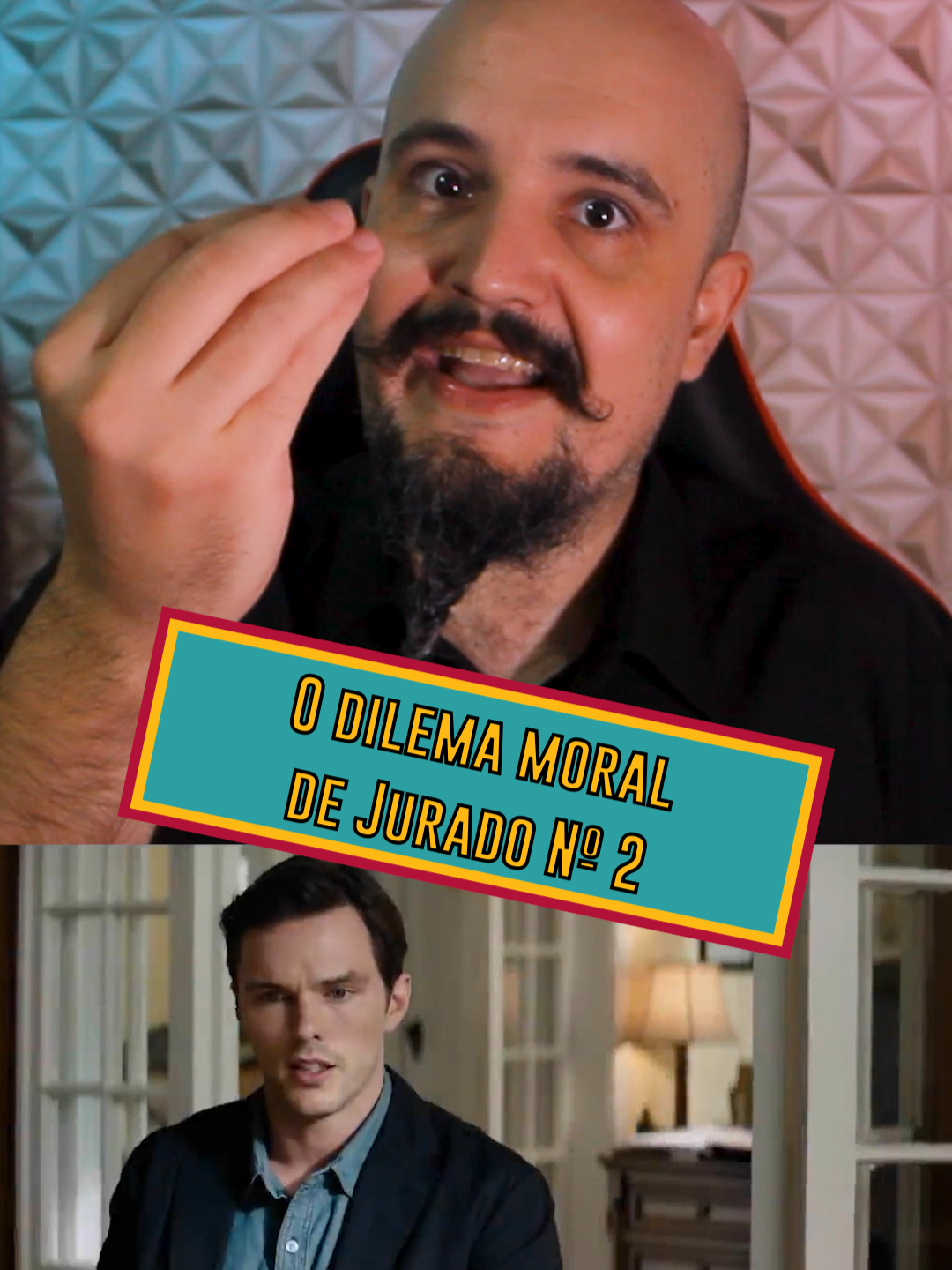 O Dilema Moral de Jurado Nº 2 sobre Jurado número 2. Aqui, somos apresentados a Justin Kamp, interpretado pelo novo queridinho de Hollywood, e nada injusto dizer isso, Nicholas Hoult, um jovem pai de família que é escolhido para compor o júri em um julgamento por assassinato. Justin é um ex-alcoólatra e quase teve uma recaída naquela noite pois ele e sua esposa haviam perdido seu bebê e ele havia ido no bar para afogar suas mágoas, mas não bebe do uísque que foi servido. Ele vê o casal, o réu e a vítima, brigando no bar e sai sem dar um gole, amargurado pela sua perda. Pouco depois ele dirige pela noite chuvosa e, ao passar pela ponte, atropela algo que ele acredita ser um cervo, mas não vê o animal. E é na descrição do crime, durante o julgamento, que ele entende que na verdade foi ele quem atropelou e matou a vítima. Assim, Justin se vê num dilema entre culpar um inocente ou se colocar a si próprio como culpado. #cinema#arte #nicholashoult #clinteastwood #jurado #tonicollette #jksimmons #juri #julgamento #drama #fyp#foru#foryoupage❤️❤️#follow#following