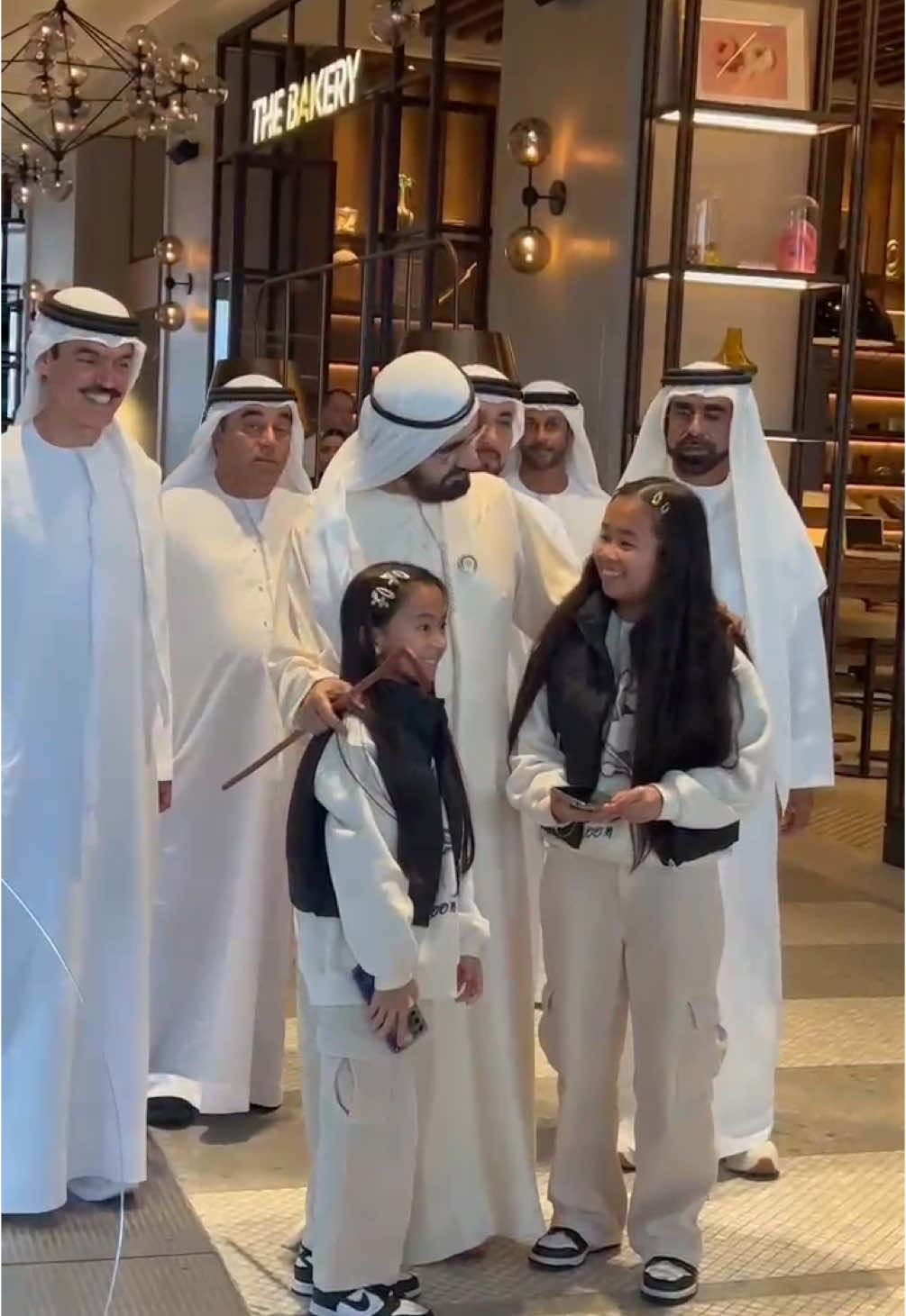 His Highness Sheikh Mohammed bin Rashid Al Maktoum making a visit to our Gastronomy restaurant at #AtlantisTheRoyal. 