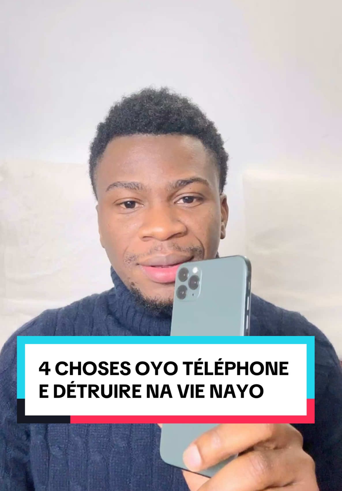 4 Choses oyo téléphone e détruire na vie nayo! #congolaise🇨🇩ensemble #musiquecongolaise #kinshasa 